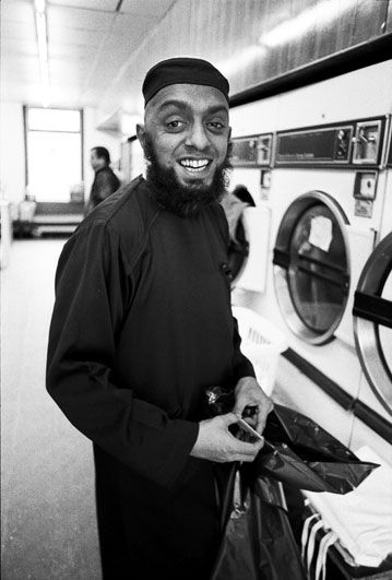 Laundrette owner