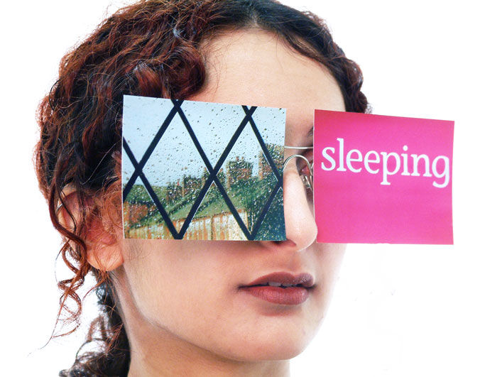 Female model in studio