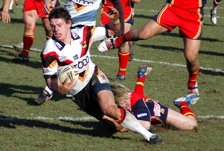 Bradford Bulls try scorer