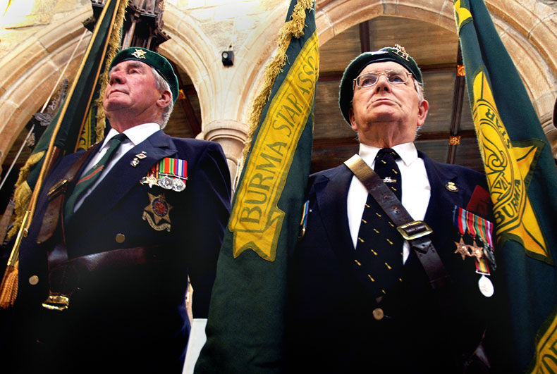 Burma Star veterans