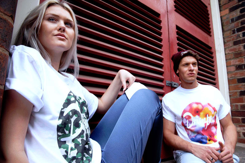 Primped clothing shoot