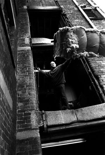 Last remaining wool warehouse