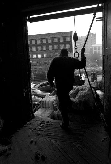 Last remaining wool warehouse