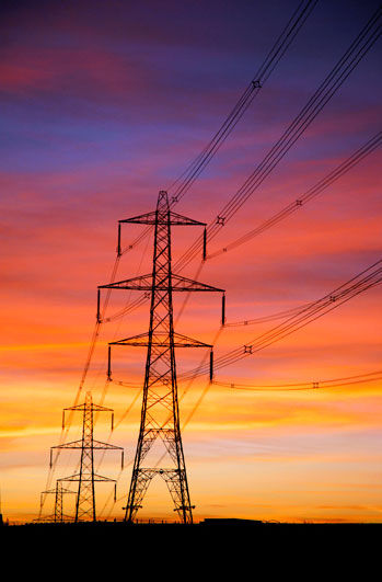 Dusk pylon