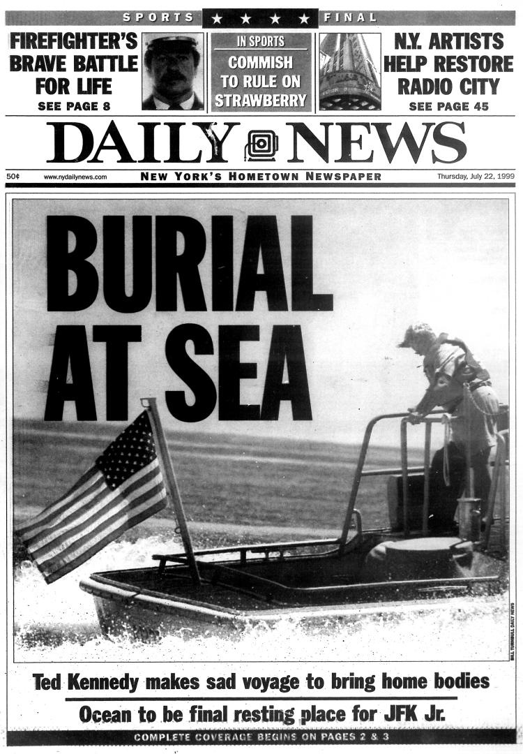 daily news: burial at sea